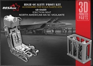 RESArm 48-04031 RA-5C - catapult seat (3D resin printing) 1/48