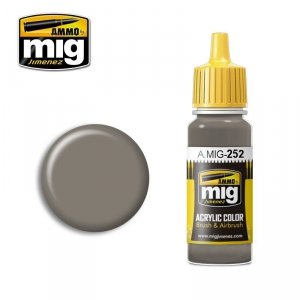 AMMO of Mig Jimenez 0252 GREY BROWN AMT-1 17ml