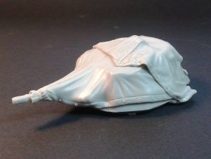 Panzer Art RE35-426 Panhard 178 turret with Zeltbahn camouflage net 1/35