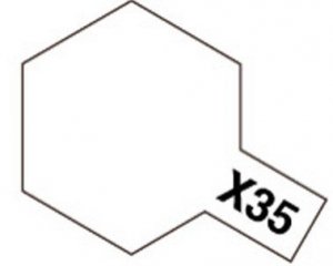 Tamiya X-35 Semi Gloss Clear (81535) Acrylic paint 10ml