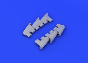 Eduard 648211 Spitfire Mk. I exhaust stacks 1/48 (AIRFIX)