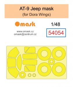 Omask 54054 AT-9 Jeep mask (for Dora Wings) 1/48