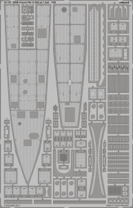 Eduard 53191 DKM U-boat VIIc U-552 pt.1 hull TRUMPETER 1/48