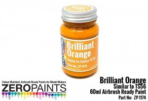 Zero Paints ZP-1174 Brilliant Orange Paint (Similar to TS56) 60ml