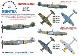 Montex K32191 BF 109F-4 1/32