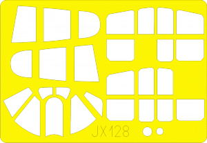 Eduard JX128 P-40M 1/32 HASEGAWA