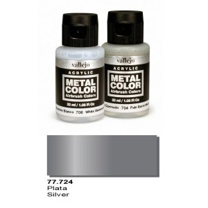 Vallejo 77724 Metal Color- Silver 32ml
