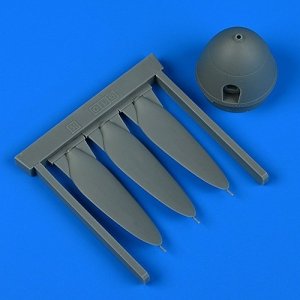 Quickboost QB32256 Bf 109G-10/K propeller Hasegawa/Revell 1/32