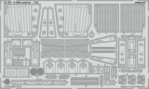 Eduard 32451 P-40N exterior 1/32 TRUMPETER