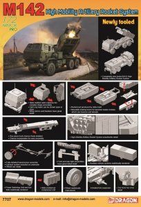 Dragon 7707 M142 HIMARS - High Mobility Artillery Rocket System 1/72