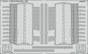 Eduard 481181 P-40K landing flaps EDUARD 1/48