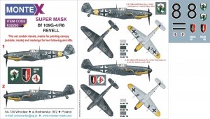 Montex K32293 Bf 109G-4 1/32