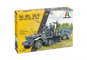 Italeri 6395 SD.KFZ.10/4 with FLAK 30 and crew 1/35