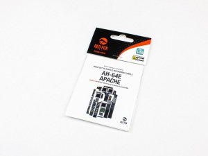 Red Fox Studio QS-48032 AH-64E Apache Hasegawa 1/48
