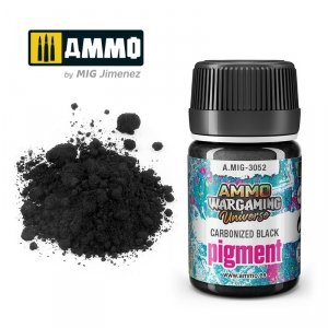 AMMO by Mig Jimenez 3052 Pigment Carbonized Black 35ml
