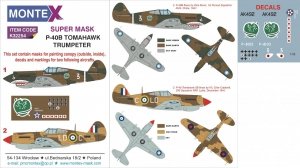 Montex K32254 P-40B 1/32