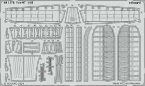 Eduard 491376 Yak-9T ZVEZDA 1/48