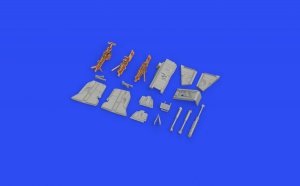 Eduard 648700 F-4B undercarriage legs BRONZE TAMIYA 1/48