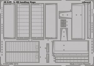 Eduard 48649 A-4B landing flaps 1/48 Hasegawa