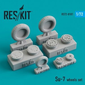 RESKIT RS72-0181 SU-7 WHEELS SET 1/72