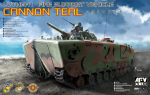 AFV Club 35141 LVTH6A1 Fire Support Vehicle Cannon Teal 1/35