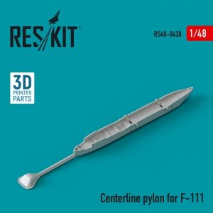 RESKIT RS48-0438 CENTERLINE PYLON FOR F-111 (3D PRINTED) 1/48