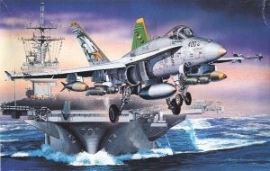 Fujimi 74004 F-18C Hornet CHIPPY HO (1:72)