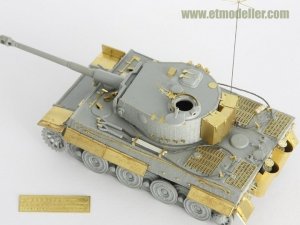E.T. Model E72-024 WWII German TIGER I Early Production Fenders For DRAGON Kit 1/72