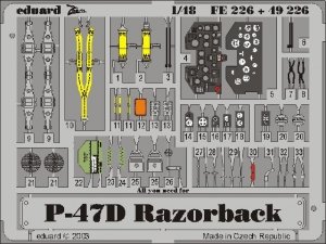 Eduard FE226 P-47D-20 1:48 Tamiya