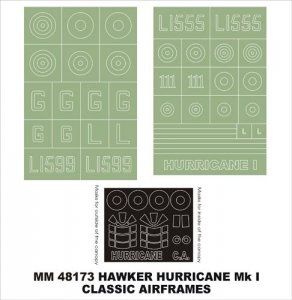 Montex MM48173 Hawker Hurricane Mk I CLASSIC AIRFRAME