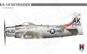 Hobby 2000 72062 A-1H Skyraider ( HASEGAWA + CARTOGRAF + MASKI) 1/72