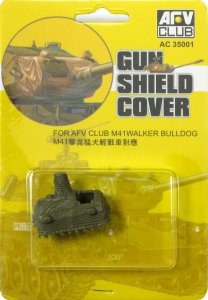 AFV Club AC35001 M41 GUN SHIELD COVER 1:35
