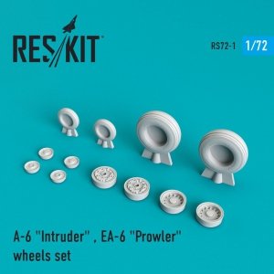 RESKIT RS72-0001 A-6 INTRUDER / EA-6 PROWLER WHEELS SET 1/72