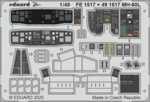 Eduard 491517 MH-60L ICM 1/48