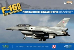 Kinetic K48010 F-16D Block 52+ Polish Air Force Advanced Viper 1/48