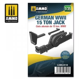 Ammo of Mig 8118 German WWII 15 ton Jack 1/35
