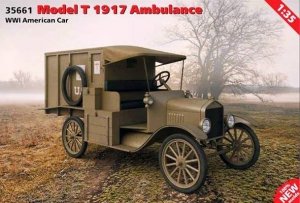 ICM 35661 WWI American Car Model T 1917 Ambulance 1/35