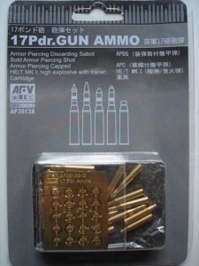 AFV Club 35138 17Pdr. Gun Ammo 1/35