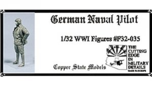 Copper State Models F32-035 German Naval Pilot 1:32