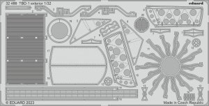 Eduard 32486 TBD-1 exterior Trumpeter 1/32