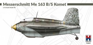 Hobby 2000 72061 Messerschmitt Me 163 B/S Komet ( ACADEMY + CARTOGRAF + MASKI ) 1/72