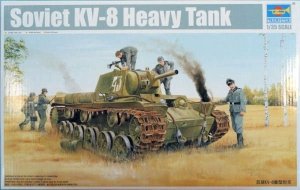 Trumpeter 01565 Soviet KV-8 Heavy Tank (1:35)