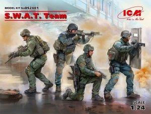 ICM DS2401 S.W.A.T. Team (4 figures) 1/24