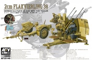 AFV Club 35149 2cm Flakvierling 38 (1:35)