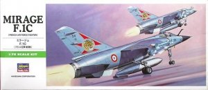 Hasegawa B4 Dassault Mirage F1C (1:72)