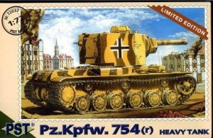PST 72037 Pz.Kpfw. 754(r) heavy tank 1/72