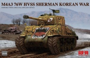Rye Field Model 5049 M4A3 76W HVSS Sherman Korean War 1/35