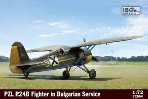 IBG 72554 PZL P.24B Fighter in Bulgarian Service 1/72