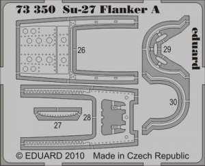 Eduard 73350 Su-27 Flanker A S. A. 1/72 ICM