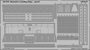 Eduard 48870 Dauntless landing flaps 1/48 EDUARD